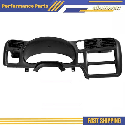 Solid Spare Black Dash Trim Bezel Fit For 1998-2004 Blazer Jimmy Sonoma S10 Bravada New