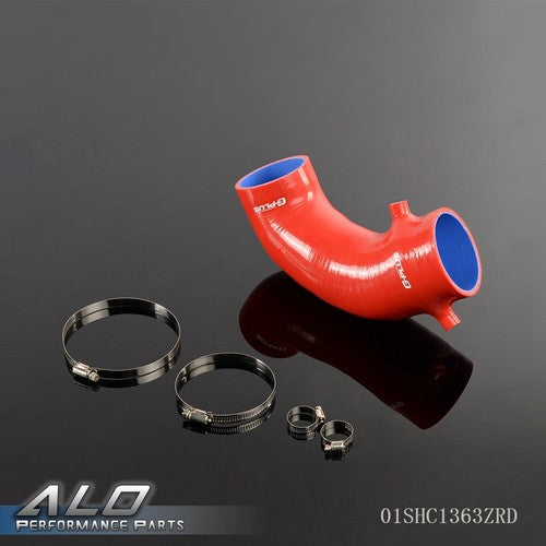 Solid Spare NEW FIT FOR CIVIC ACURA INTEGRA DC2 B16A B18C RED SILICONE INTAKE INDUCTION HOSE