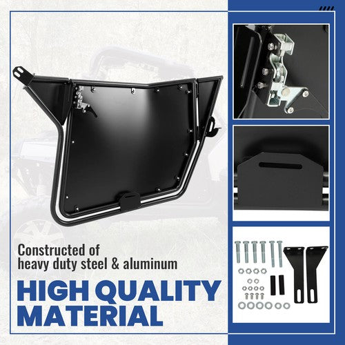 Solid Spare Complete Aluminum Doors Set For 2008-2021 Polaris RZR/RZR-S XP 570 800 900