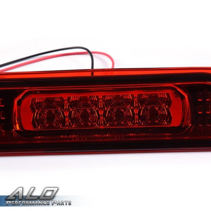 Solid Spare Fit For 99-04 Jeep Grand Cherokee Cargo Lamp Red 3D Third 3rd Brake Light