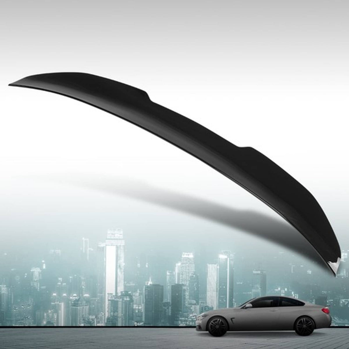 Solid Spare Rear Trunk Spoiler Wing PSM Style Fit For 2014-2020 BMW 4-Series F32 Coupe