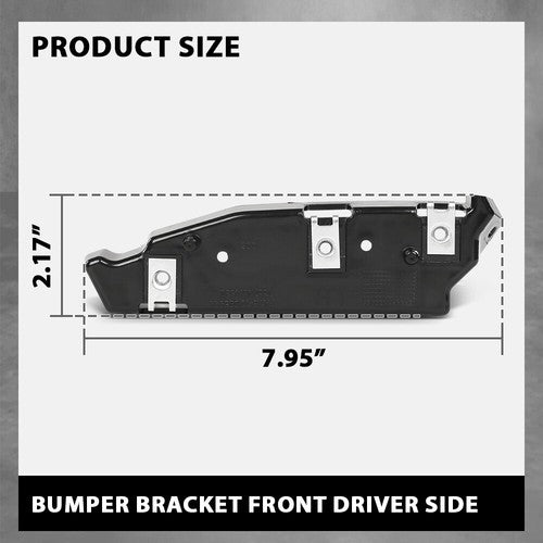 Solid Spare Bumper Support Bracket Fit For 2016-2018 Lincoln MKX Front Driver Side FO1042149