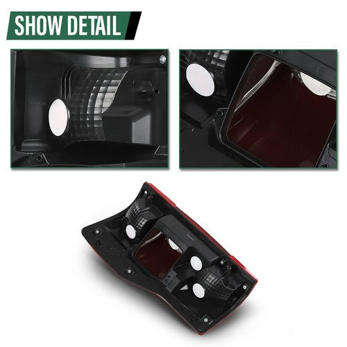 Solid Spare Tail Light Brake Lamp w/Blind Spot Fit For 20-22 Ford F250 F350 Super Duty LH RH