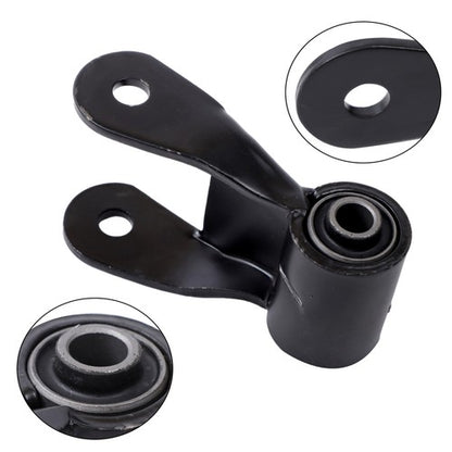 Solid Spare Leaf Spring Hanger Bracket Kit 722-020 For Dodge Dakota 1997-2004 4WD Rear Side