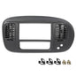 Solid Spare Fit For 1997-2003 Ford F150 Expedition Gray Center Dash Radio Bezel w/ Air Vent