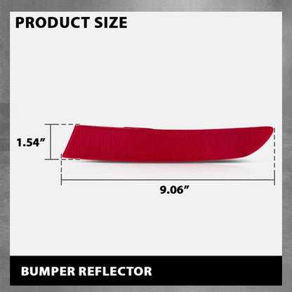 Solid Spare Right Rear Bumper Reflector Lamp Housing Fit For 15-17 BMW X3 F25 63257352210