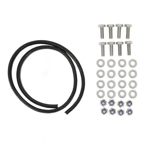 Solid Spare 26" Fuel Tank Step Support Bracket Kit Heavy Duty Top Bottom For Peterbilt 379