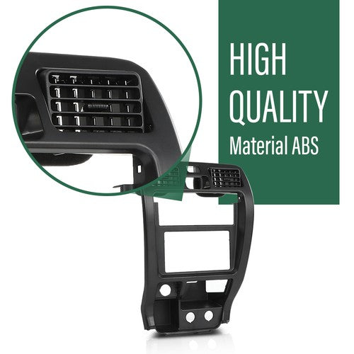 Solid Spare Radio Climate Control Center Dash Panel Bezel Fit For Toyota 4Runner 1999-2002