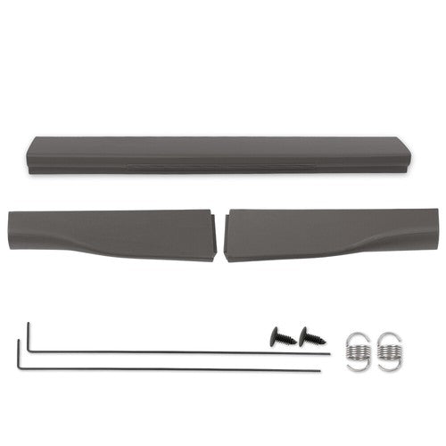 Solid Spare Fit For 2008-2016 Ford Super Duty F250 F350 Flex Step Tailgate Trim Cap Molding