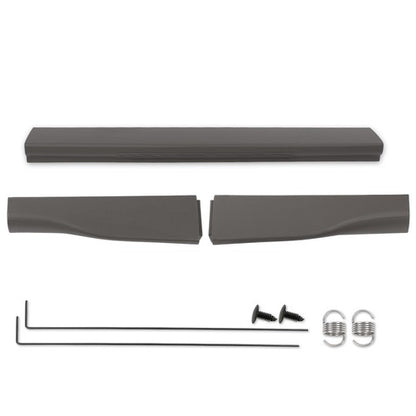 Solid Spare Fit For 2008-2016 Ford Super Duty F250 F350 Flex Step Tailgate Trim Cap Molding