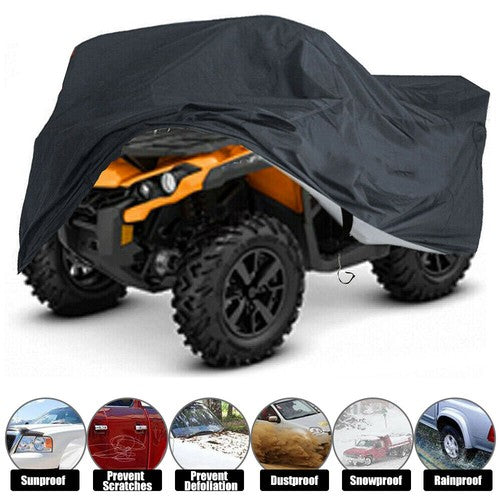 Solid Spare For Can-Am Outlander 450 570 650 850 1000R Waterproof Cover Universal XXXL NEW