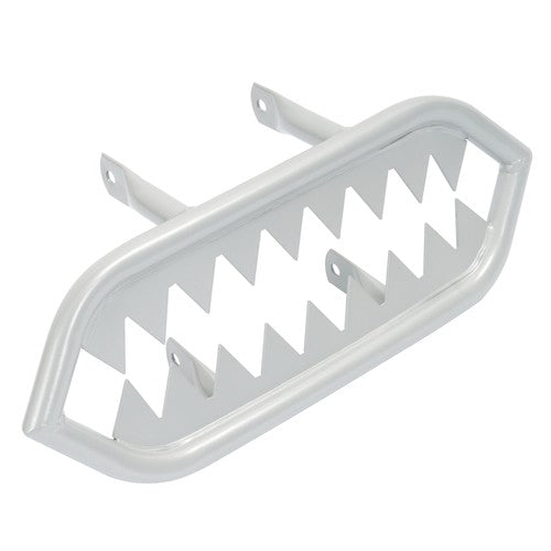 Solid Spare For Yamaha Banshee YFZ 350 (1987-2006) Silvery Powder-Coated Front Bumper Steel