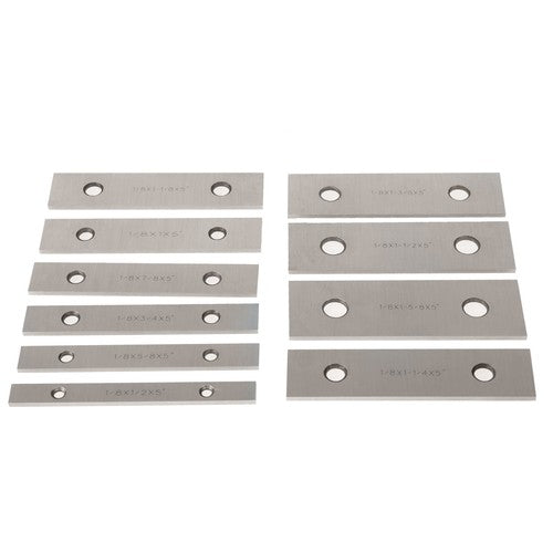 Solid Spare 10 Pair 0.0003 Tolerance New1/8 × 5" Precision Parallel Set