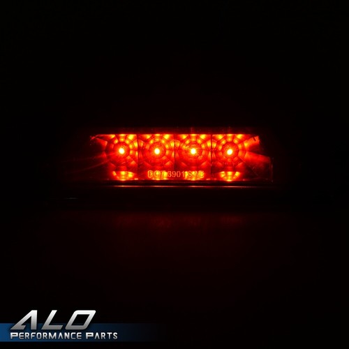 Solid Spare Fit For 97-01 Jeep Cherokee LED 3rd Third Brake Light Tail Lamp Black