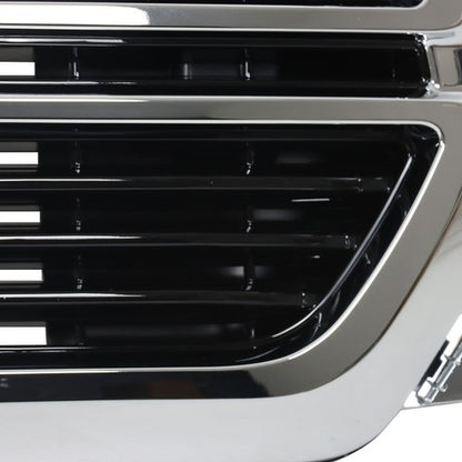 Solid Spare New Front Upper Center Mesh Assembly Grille Plastic For Dodge Ram 1500 2019-2022