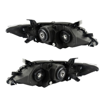 Solid Spare Fog Lights Switch Kits Headlights Set For 2010-2011 Toyota Camry Clear Projector