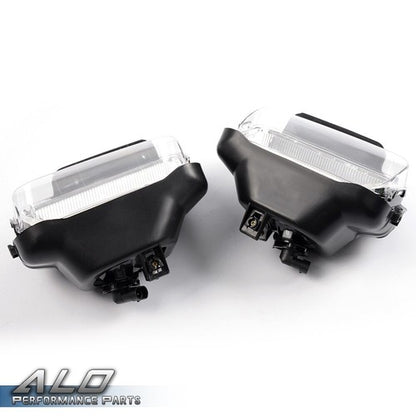 Solid Spare Clear Bumper Driving Fog Lights+Bulbs Fit For 03-06 Silverado 1500/2500/3500