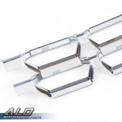 Solid Spare Fit For 16-18 Chevy Silverado 1500 Front Upper Grille Overlay Cover Insert
