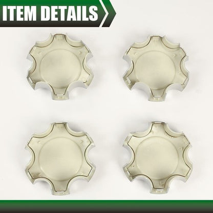 Solid Spare Fit For Toyota Sequoia Tundra 03-07 Wheel Center Hub Caps Silver 56069440