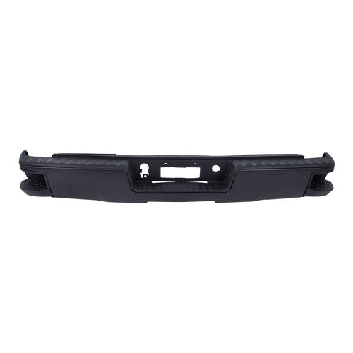 Solid Spare Suitable For Chevy Silverado 1500 2014-2018 Rear Bumper Face Bar Black Durable