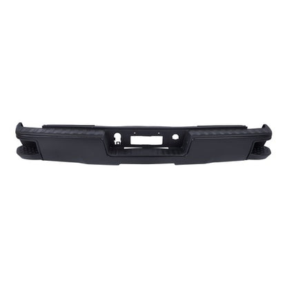 Solid Spare Suitable For Chevy Silverado 1500 2014-2018 Rear Bumper Face Bar Black Durable