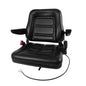 Solid Spare Universal Forklift Seat Fold Down Tractor Seat with Adjustable Angle Back Switch