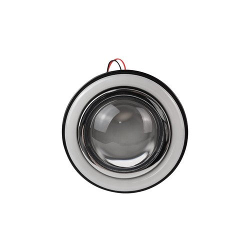 For Dodge 3" inch Projector Fog Light Lamps CCFL White Halo Angel Eyes Rings