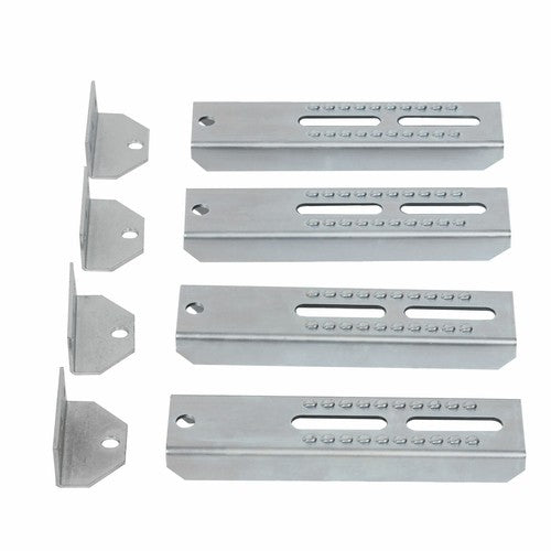 Solid Spare 8PCS 10" Tall Galvanized Boat Trailer Vertical Bunk Board Brackets Bolster