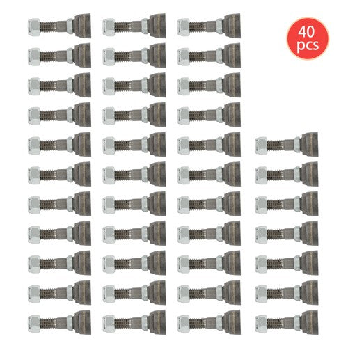 Solid Spare 40 Pack Stump Grinder Teeth Compatible with 900 Fit For Stump Removal