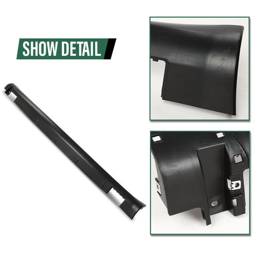 Solid Spare Fit For 12-21 Tesla Model S Right Side Skirt Molding Lower Rocker Panel