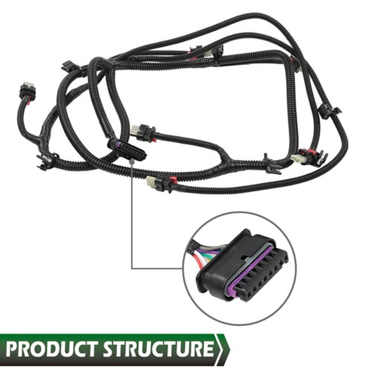 Solid Spare New Fit For 2020-2023 Tesla Model Y Rear Bumper Wiring Harness 1489046-00-C