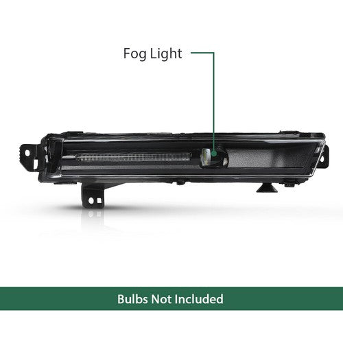 Solid Spare Fit For 18-22 Land Rover Range Rover LR142092 Front Bumper LED Fog Light Right