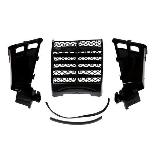 Solid Spare Radiator Cover Grill Gas Tank Side Covers Black For Yamaha Banshee 350 1987-2006