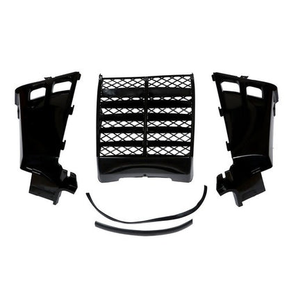 Solid Spare Radiator Cover Grill Gas Tank Side Covers Black For Yamaha Banshee 350 1987-2006