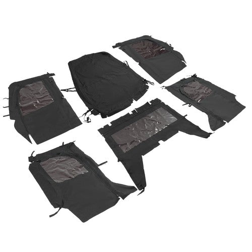 Solid Spare For Kubota RTV 2016-2023 X1140 Cab assembly Soft Door Rear Window Roof combo