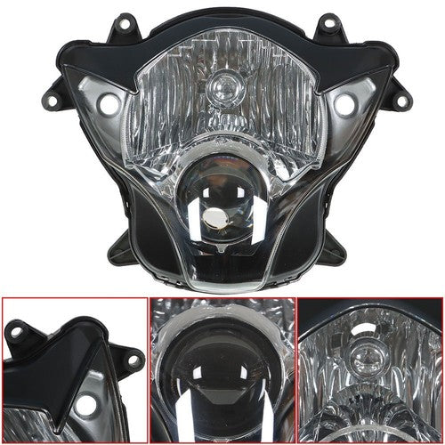 Solid Spare Front Headlamp Headlight For Suzuki GSX-R GSXR600 GSXR750 2006 2007