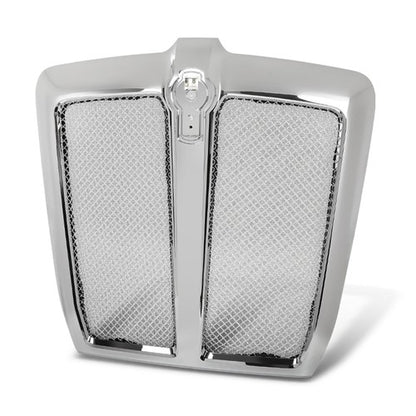 Solid Spare Chrome Grille Assembly with Bug Screen Fit For 2022-2024 Kenworth T680 Next Gen