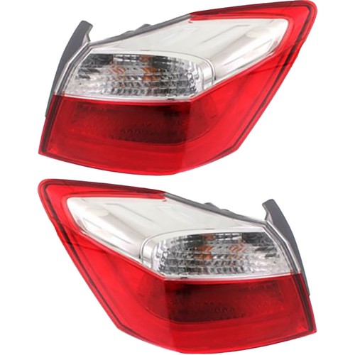 For 2013-2015 Honda Accord Sedan EX LX Sport Halogen Outer Tail Lights LH & RH