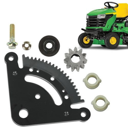 Solid Spare For John Deere LA130 LA135 LA140 LA145 Steering Sector & Pinion Gear w/ Bushings