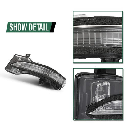 Solid Spare Fit For 2017-2024 Subaru Mirror Turn Signal Light Left Driver Side 84401FL010