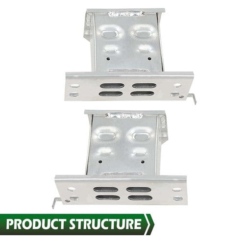 Solid Spare Fit For 10-15 Toyota Prius Left+Right Front Bumper Reinforcement Bracket