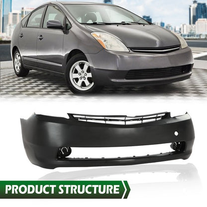 Solid Spare Front Bumper Fascia Cover Fit For 2004 2005 2006 2007 2008 2009 Toyota Prius