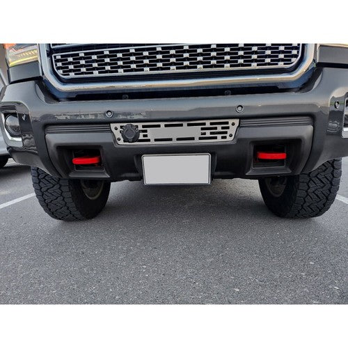 Solid Spare Bumper Skid Plate Panel For 2015 16 17 18 2019 GMC Sierra 2500/3500HD GM1053104C