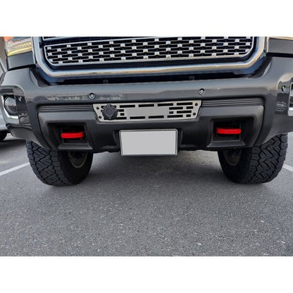 Solid Spare Bumper Skid Plate Panel For 2015 16 17 18 2019 GMC Sierra 2500/3500HD GM1053104C