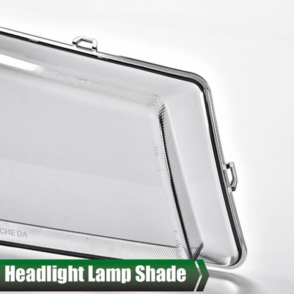 Solid Spare Fit For 2003-2007 Chevy Silverado Smoke Headlight Replacement Lens Left & Right