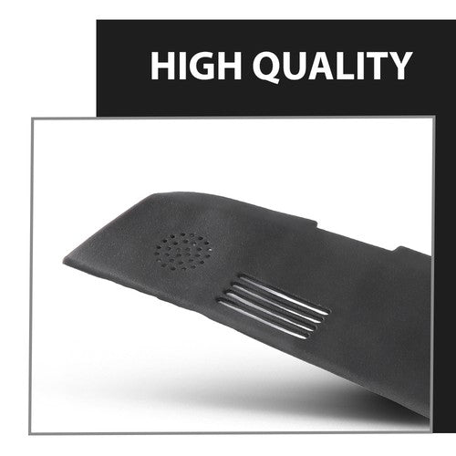 Solid Spare Fit For 02-05 Ram 1500 2500 3500 Dash Defrost Vent Grille Cover Overlay Black