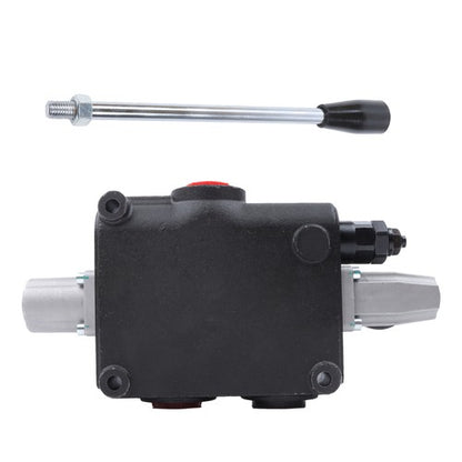 Solid Spare 32GPM 1Spool Hydraulic Directional Control Valve Open Double Acting