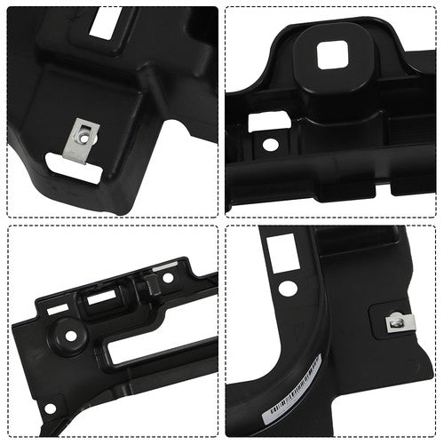 Solid Spare Grille Shutter Mounting Bracket Panel For 16-18 Chevrolet Silverado 1500 V8 5.3L