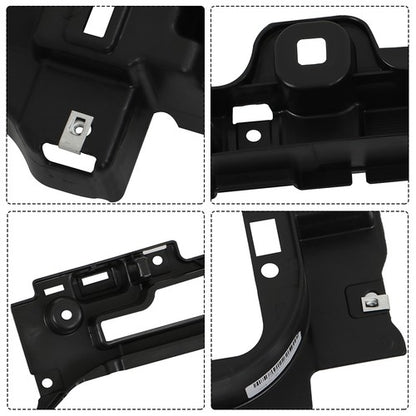 Solid Spare Grille Shutter Mounting Bracket Panel For 16-18 Chevrolet Silverado 1500 V8 5.3L