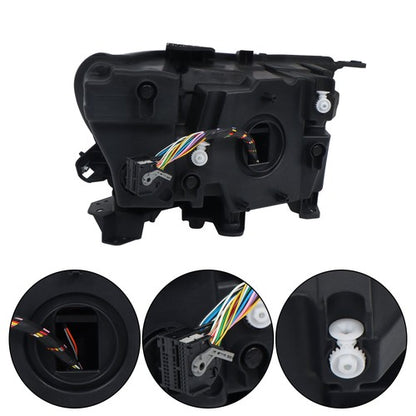 Solid Spare Left Headlight For 21-22 Jeep Grand Cherokee w/Animation w/o Leveling LED DRL